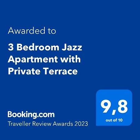 3 Bedroom Jazz With Private Terrace Apartmán *